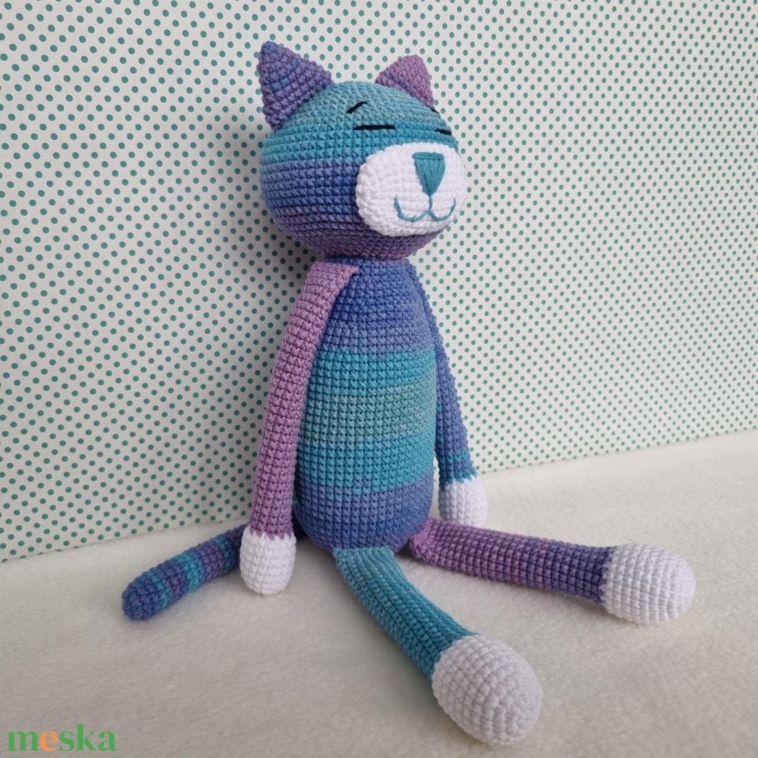 Horgolt macska amigurumi #6 - játék & sport - plüssállat & játékfigura - cica - Meska.hu Horgolt macska amigurumi #6 - játék & sport - plüssállat & játékfigura - cica - Meska.hu