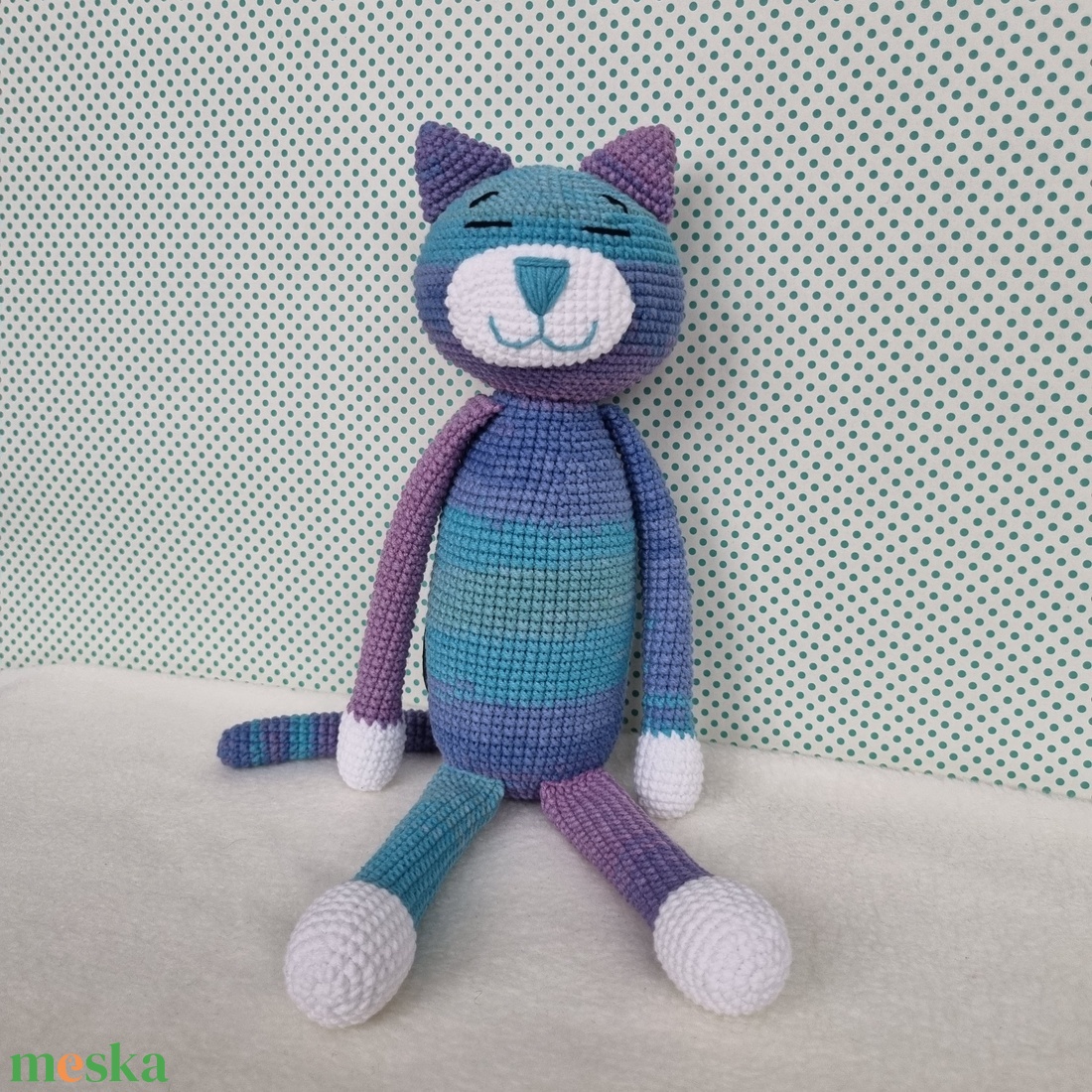 Horgolt macska amigurumi #6 - játék & sport - plüssállat & játékfigura - cica - Meska.hu Horgolt macska amigurumi #6 - játék & sport - plüssállat & játékfigura - cica - Meska.hu