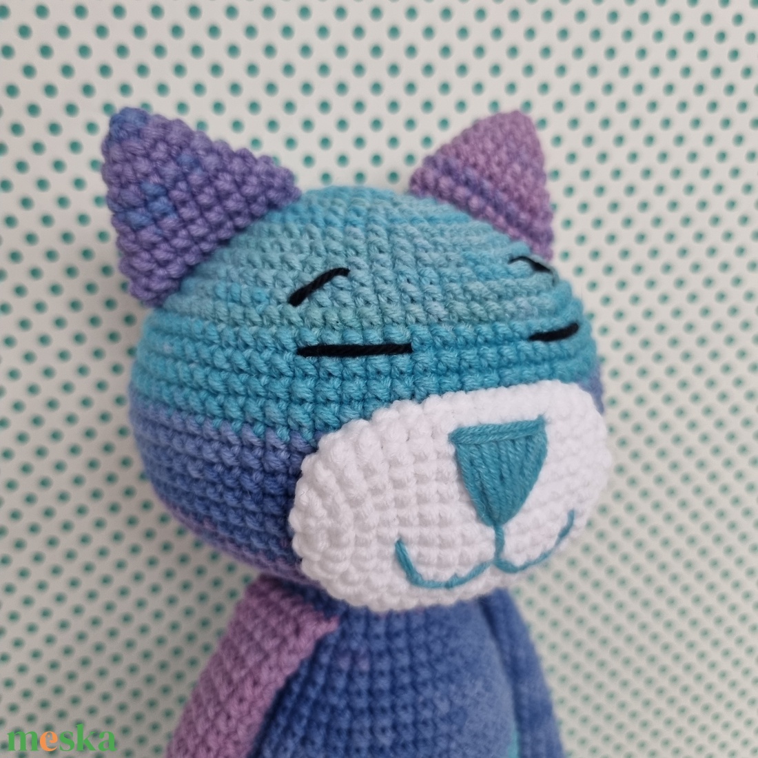 Horgolt macska amigurumi #6 - játék & sport - plüssállat & játékfigura - cica - Meska.hu Horgolt macska amigurumi #6 - játék & sport - plüssállat & játékfigura - cica - Meska.hu