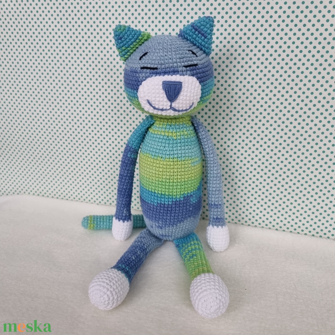 Horgolt macska amigurumi #7 - játék & sport - plüssállat & játékfigura - cica - Meska.hu Horgolt macska amigurumi #7 - játék & sport - plüssállat & játékfigura - cica - Meska.hu