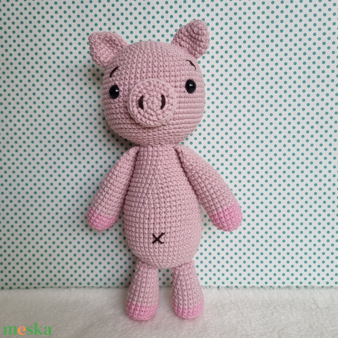 Horgolt malac amigurumi - játék & sport - plüssállat & játékfigura - malac - Meska.hu Horgolt malac amigurumi - játék & sport - plüssállat & játékfigura - malac - Meska.hu