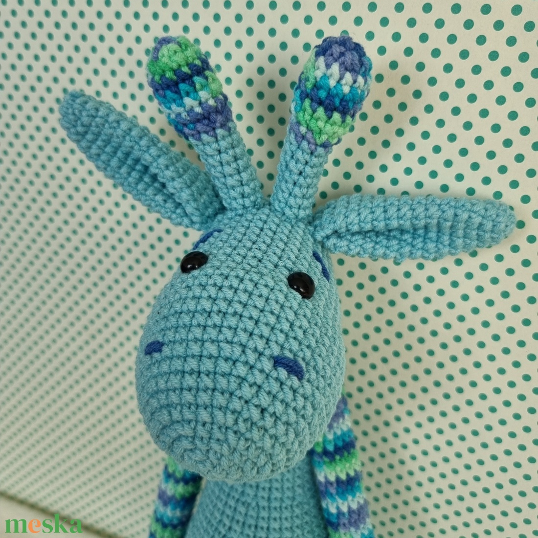 Horgolt kék szíves zsiráf amigurumi - játék & sport - plüssállat & játékfigura - zsiráf - Meska.hu Horgolt kék szíves zsiráf amigurumi - játék & sport - plüssállat & játékfigura - zsiráf - Meska.hu