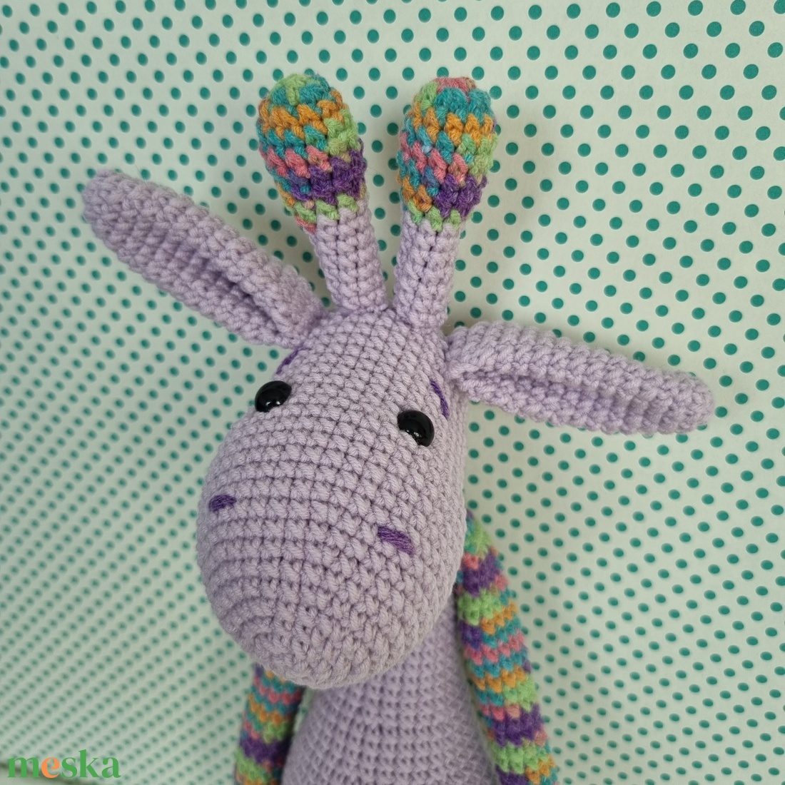 Horgolt lila szíves zsiráf amigurumi - játék & sport - plüssállat & játékfigura - zsiráf - Meska.hu Horgolt lila szíves zsiráf amigurumi - játék & sport - plüssállat & játékfigura - zsiráf - Meska.hu