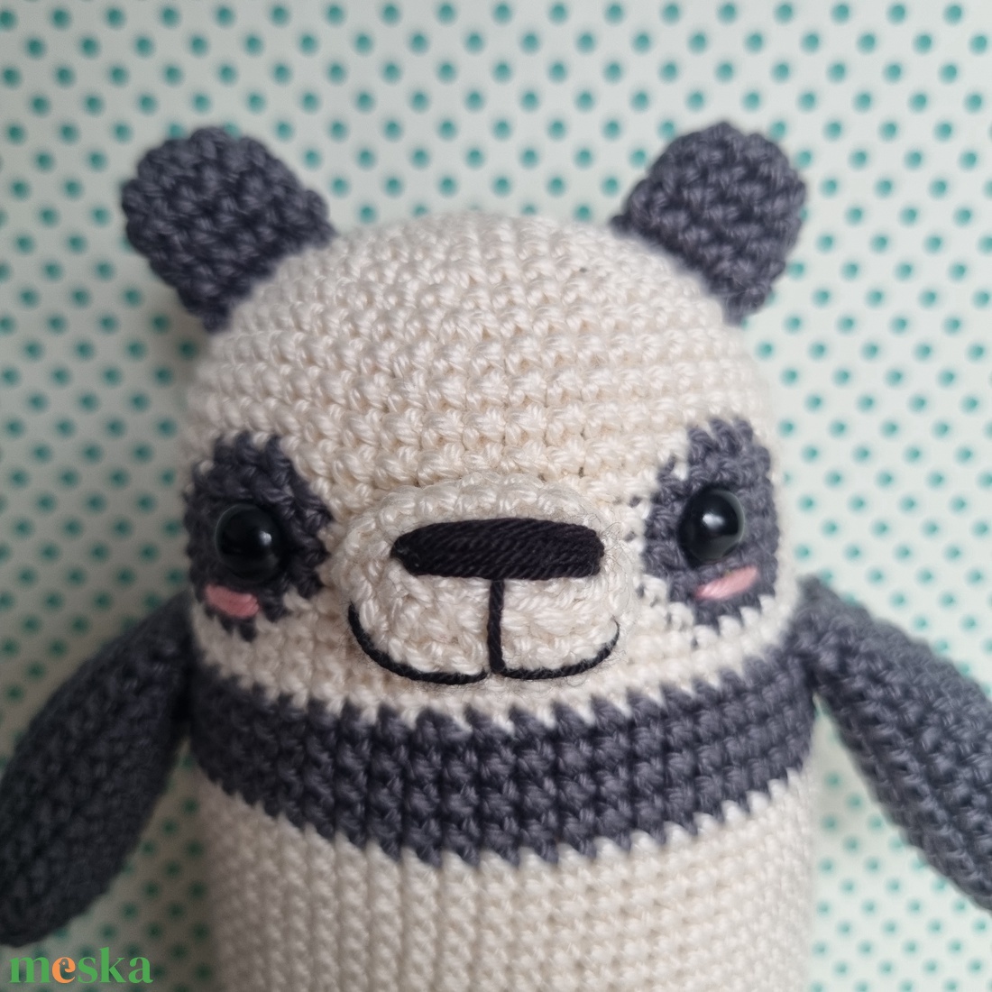Horgolt panda amigurumi - játék & sport - plüssállat & játékfigura - maci - Meska.hu Horgolt panda amigurumi - játék & sport - plüssállat & játékfigura - maci - Meska.hu