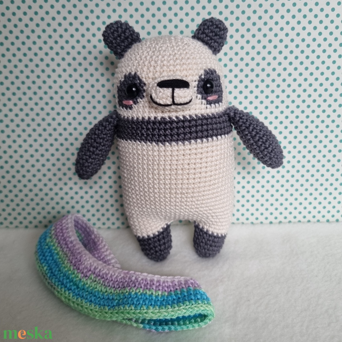 Horgolt panda amigurumi - játék & sport - plüssállat & játékfigura - maci - Meska.hu Horgolt panda amigurumi - játék & sport - plüssállat & játékfigura - maci - Meska.hu