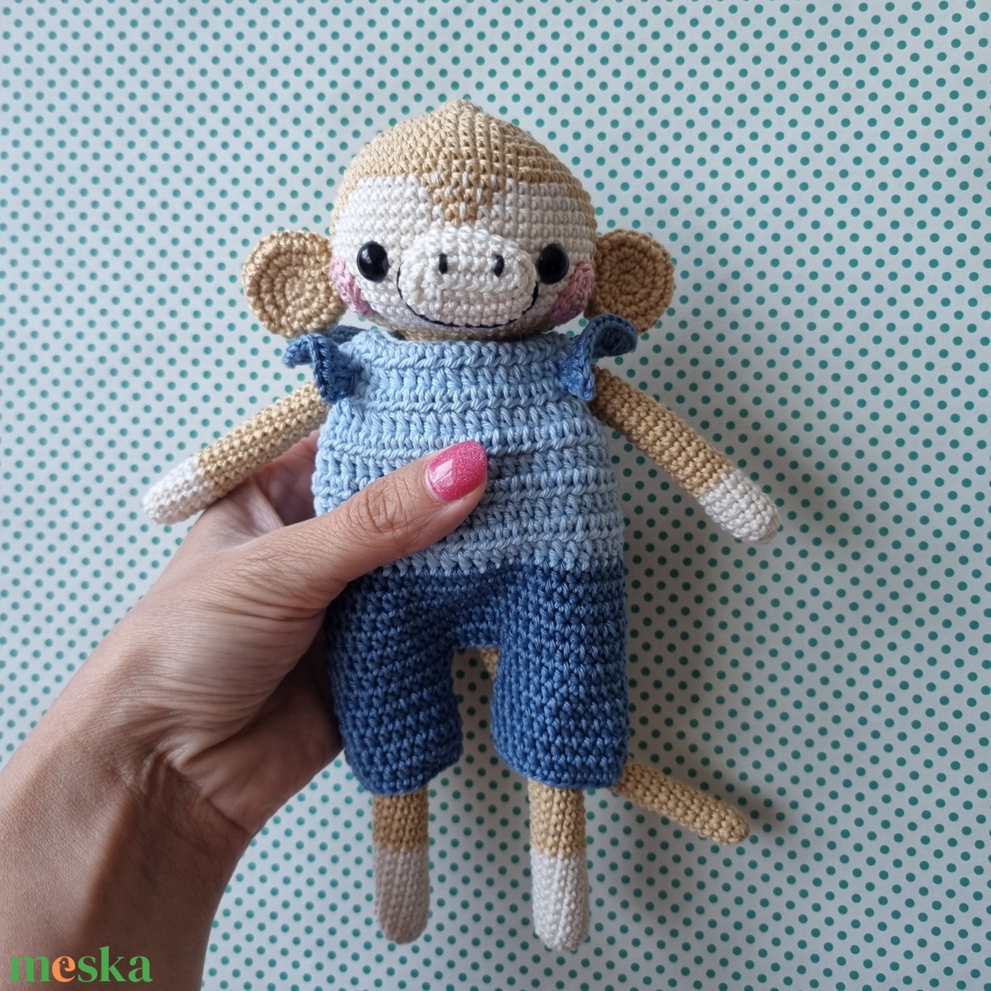 Horgolt majom amigurumi - játék & sport - plüssállat & játékfigura - majom - Meska.hu Horgolt majom amigurumi - játék & sport - plüssállat & játékfigura - majom - Meska.hu