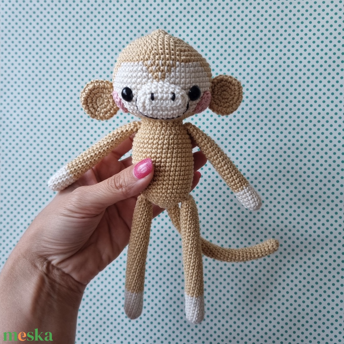Horgolt majom amigurumi - játék & sport - plüssállat & játékfigura - majom - Meska.hu Horgolt majom amigurumi - játék & sport - plüssállat & játékfigura - majom - Meska.hu