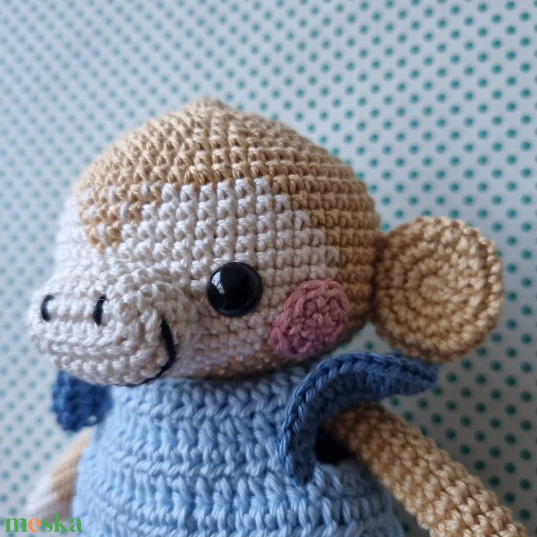 Horgolt majom amigurumi - játék & sport - plüssállat & játékfigura - majom - Meska.hu Horgolt majom amigurumi - játék & sport - plüssállat & játékfigura - majom - Meska.hu