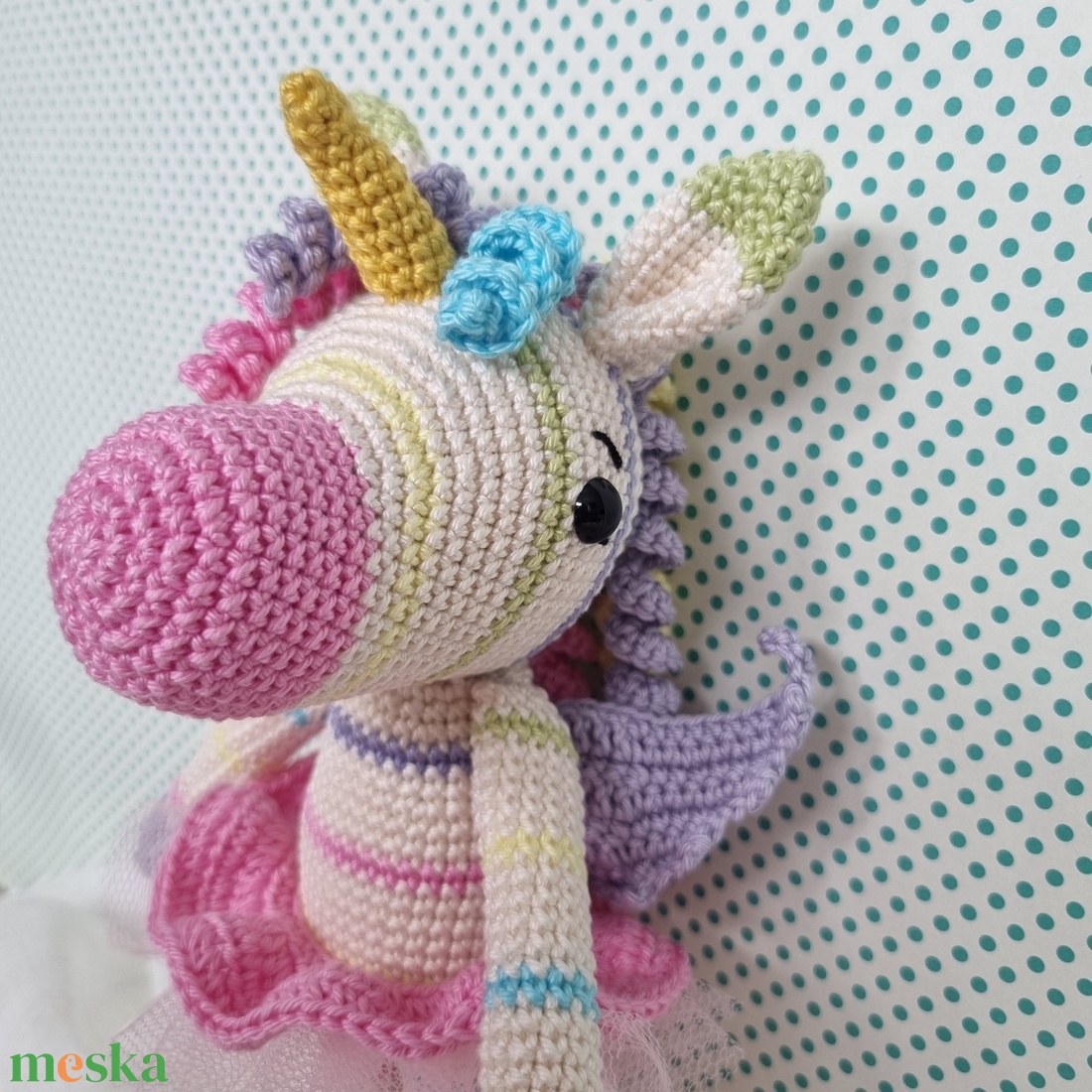 Horgolt unikornis egyszarvú amigurumi - játék & sport - plüssállat & játékfigura - unikornis - Meska.hu Horgolt unikornis egyszarvú amigurumi - játék & sport - plüssállat & játékfigura - unikornis - Meska.hu