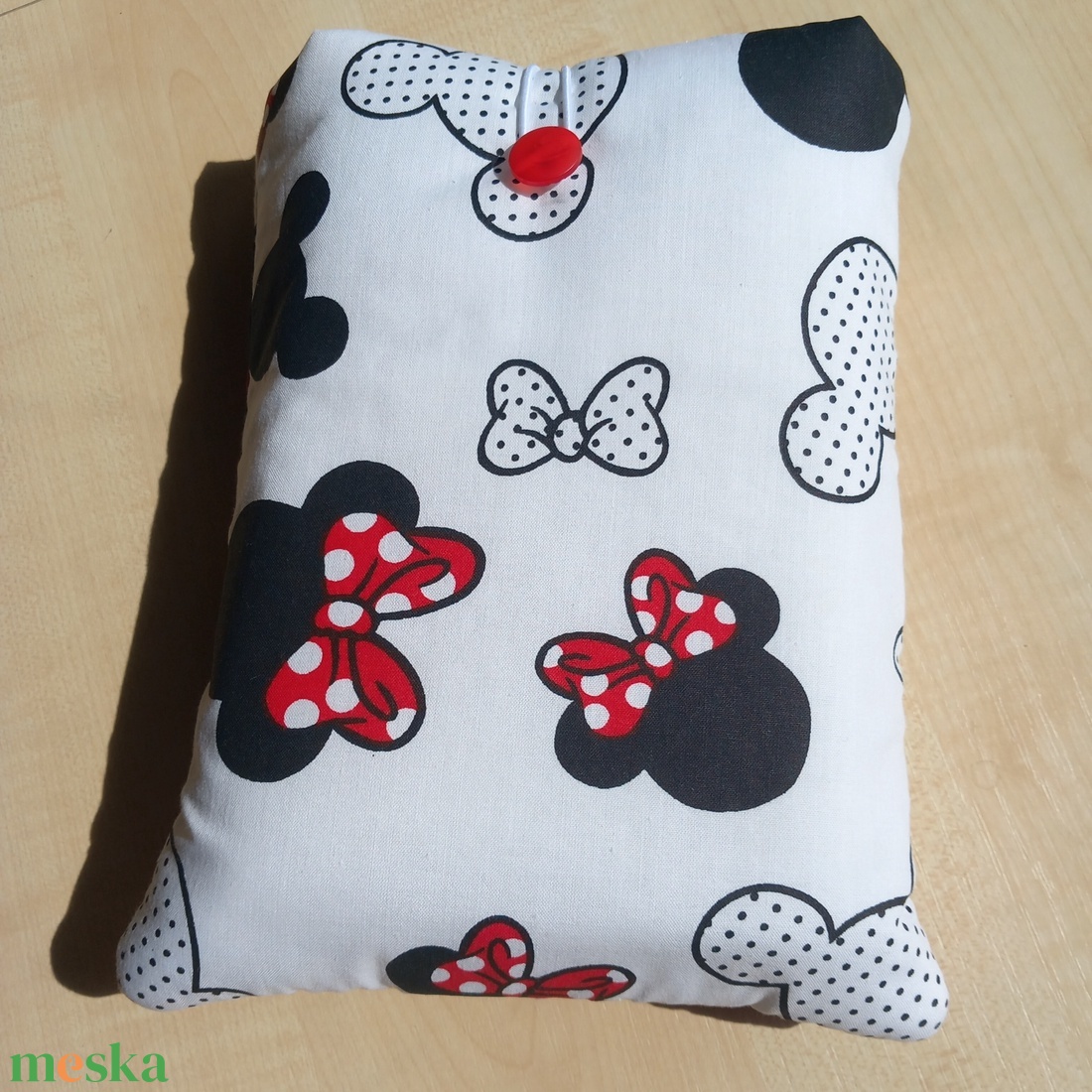 Pufi, puha minnie egeres könyvtok gombbal - könyv & zene - könyvtok - Meska.hu