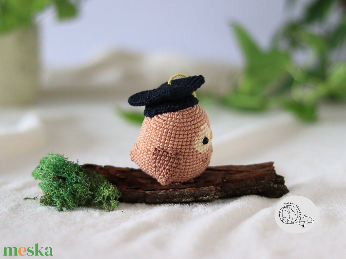 HORGOLÁSMINTA - Amigurumi bagoly, pdf horgolásminta - kellékek & szerszámok - szerszámok, eszközök - eszköz kötéshez, horgoláshoz - Meska.hu