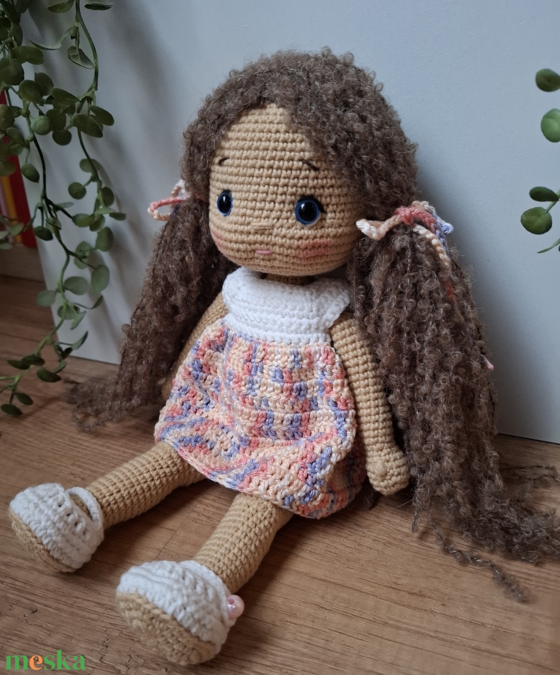 Horgolt baba - öltöztethető baba - játék & sport - baba & babaház - öltöztethető baba - Meska.hu