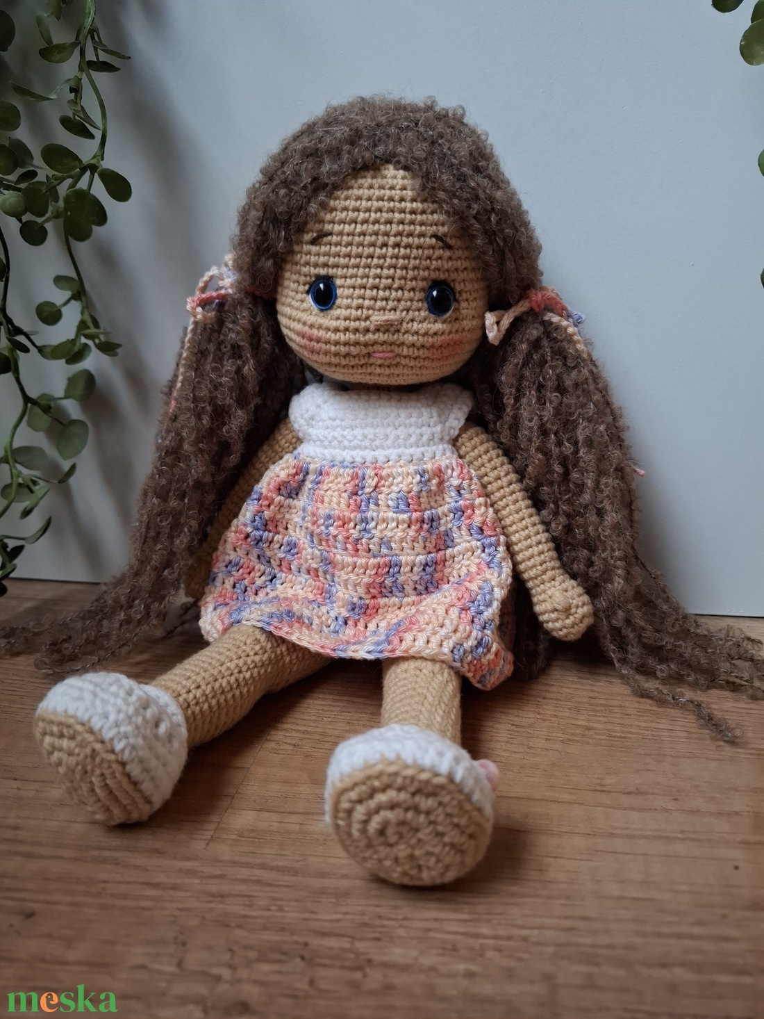 Horgolt baba - öltöztethető baba - játék & sport - baba & babaház - öltöztethető baba - Meska.hu