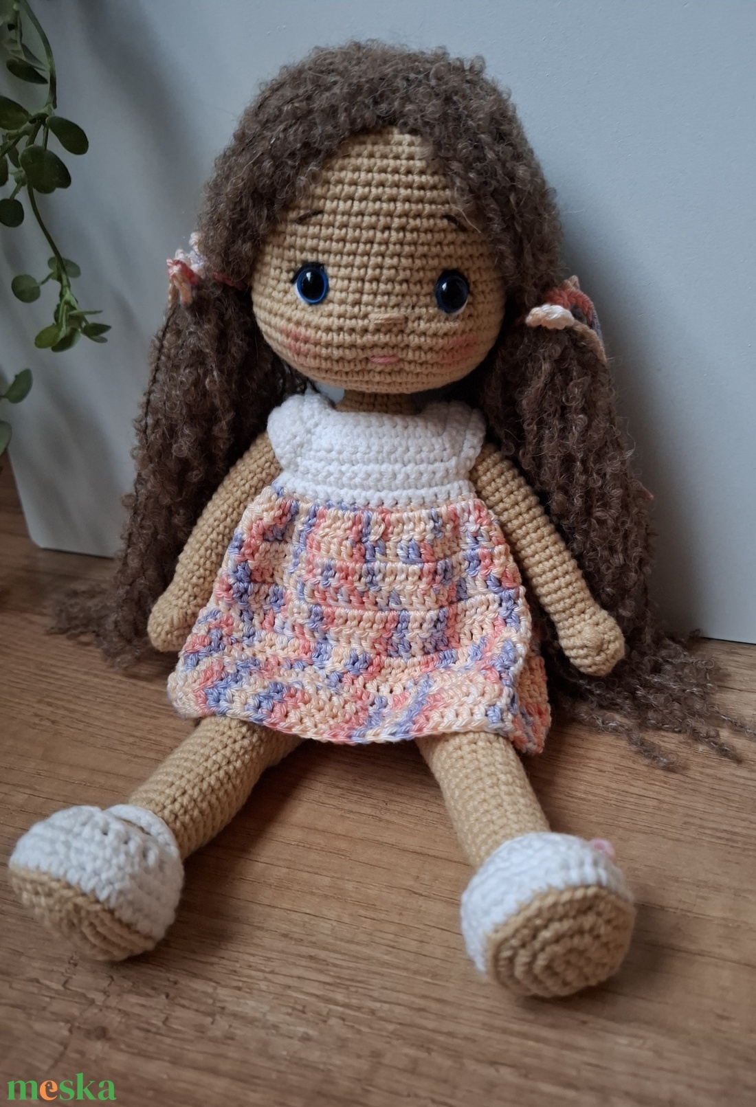 Horgolt baba - öltöztethető baba - játék & sport - baba & babaház - öltöztethető baba - Meska.hu