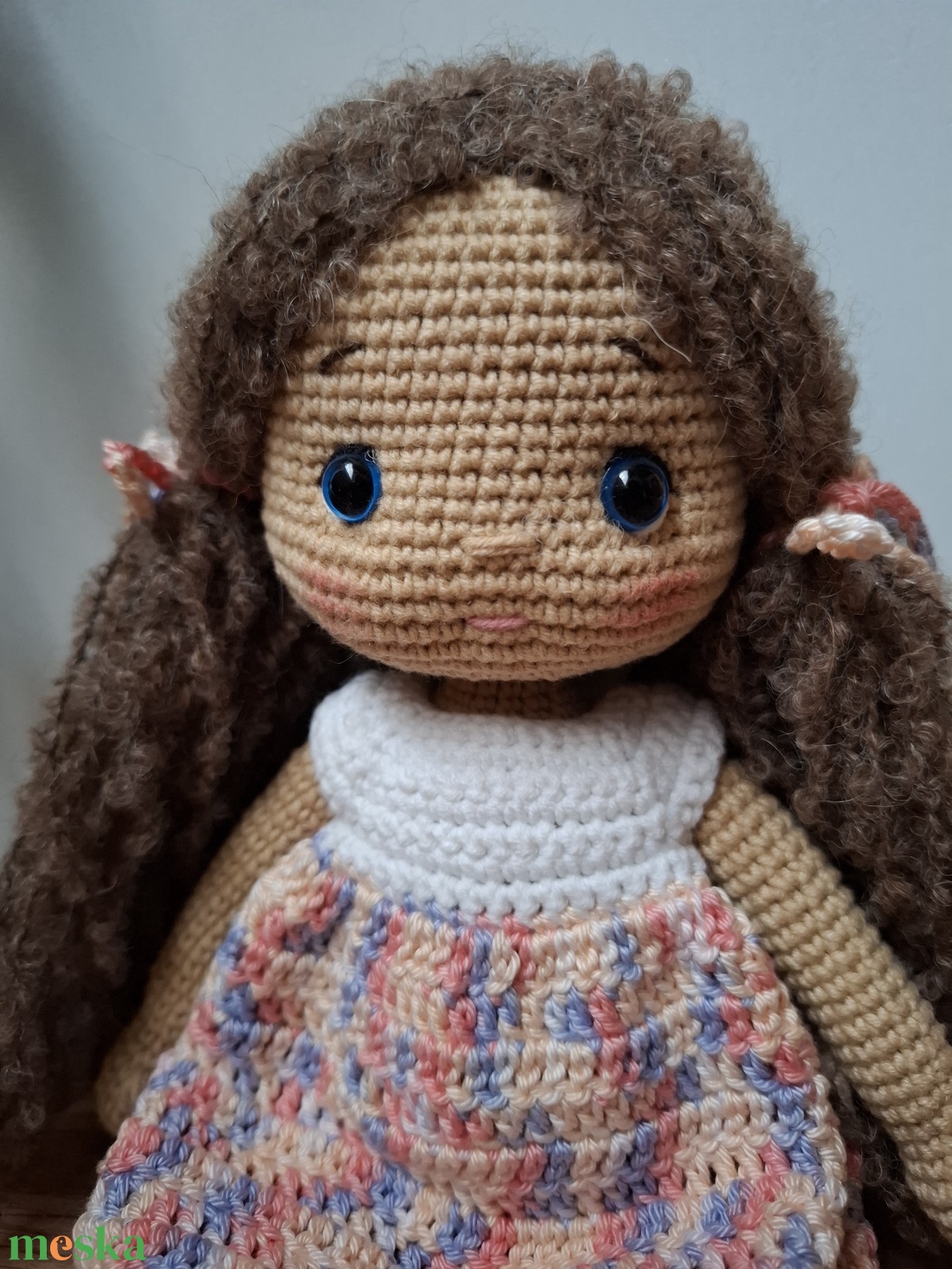 Horgolt baba - öltöztethető baba - játék & sport - baba & babaház - öltöztethető baba - Meska.hu