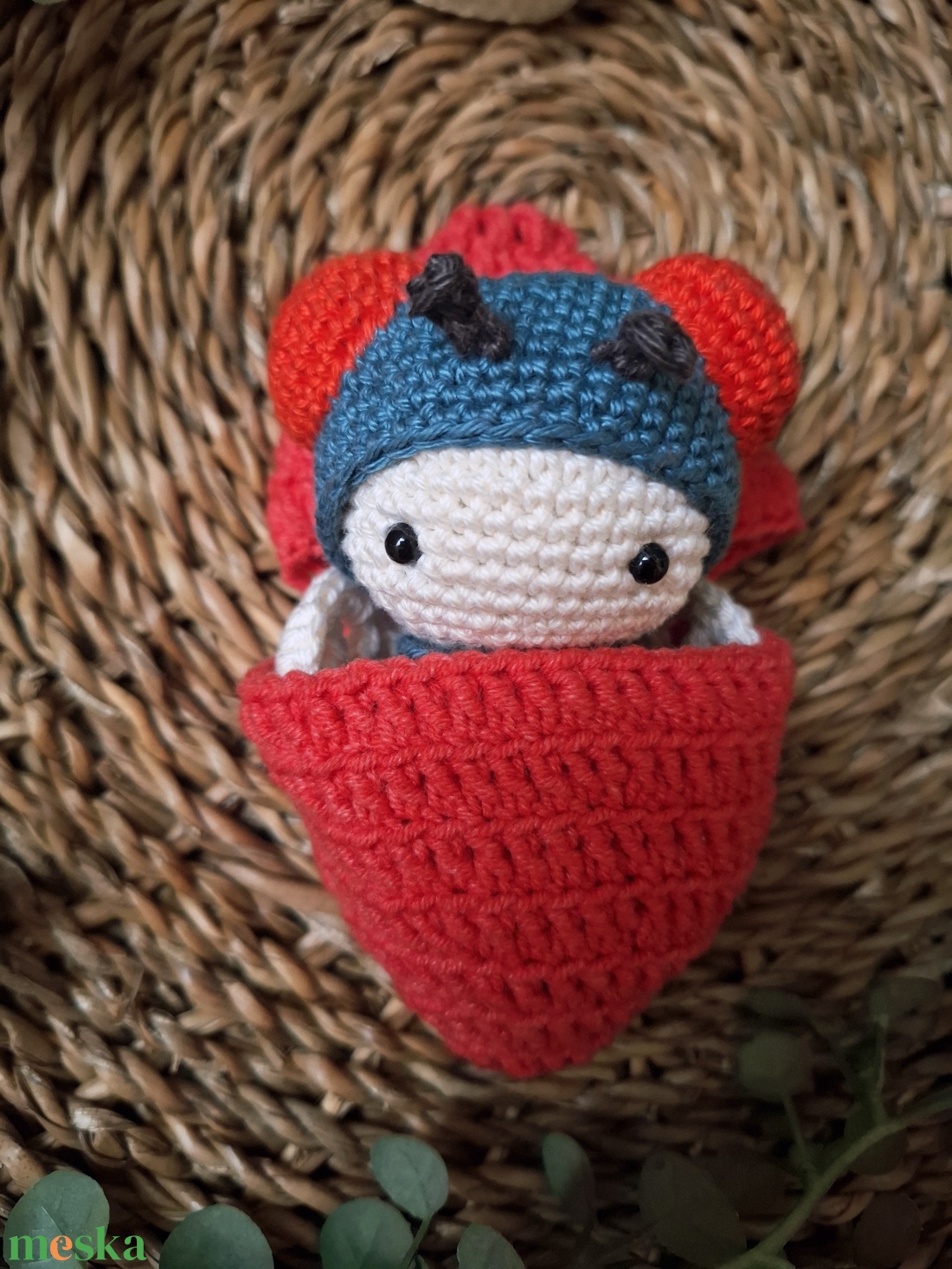 Horgolt játék szett - a légy életciklusa - játék & sport - készségfejlesztő és logikai játék - oktató játékok - Meska.hu