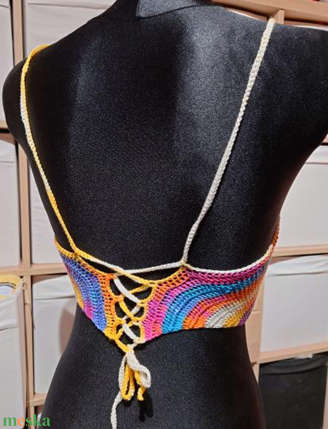 Tropical horgolt fesztivál crop top - ruha & divat - női ruha - top - Meska.hu Tropical horgolt fesztivál crop top - ruha & divat - női ruha - top - Meska.hu