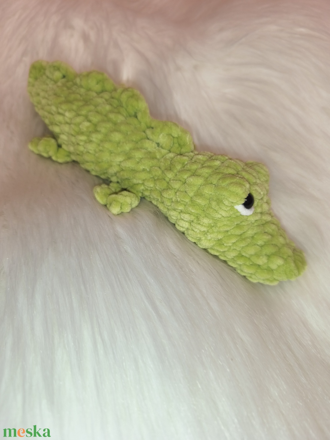 Horgolt plüss krokodil - játék & sport - plüssállat & játékfigura - más figura - Meska.hu Horgolt plüss krokodil - játék & sport - plüssállat & játékfigura - más figura - Meska.hu