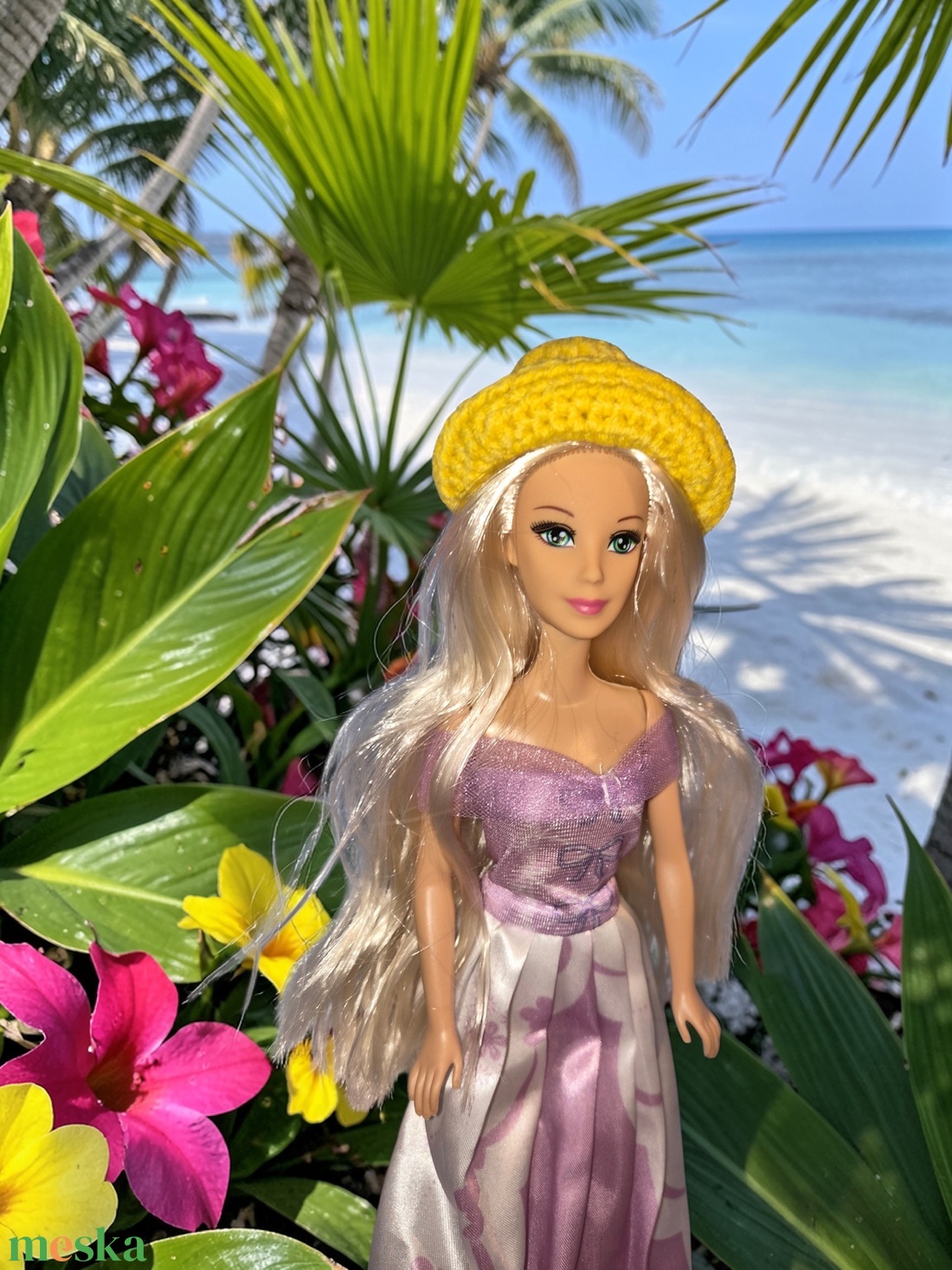 Barbie kalap  - játék & sport - baba & babaház - barbie ruhák - Meska.hu