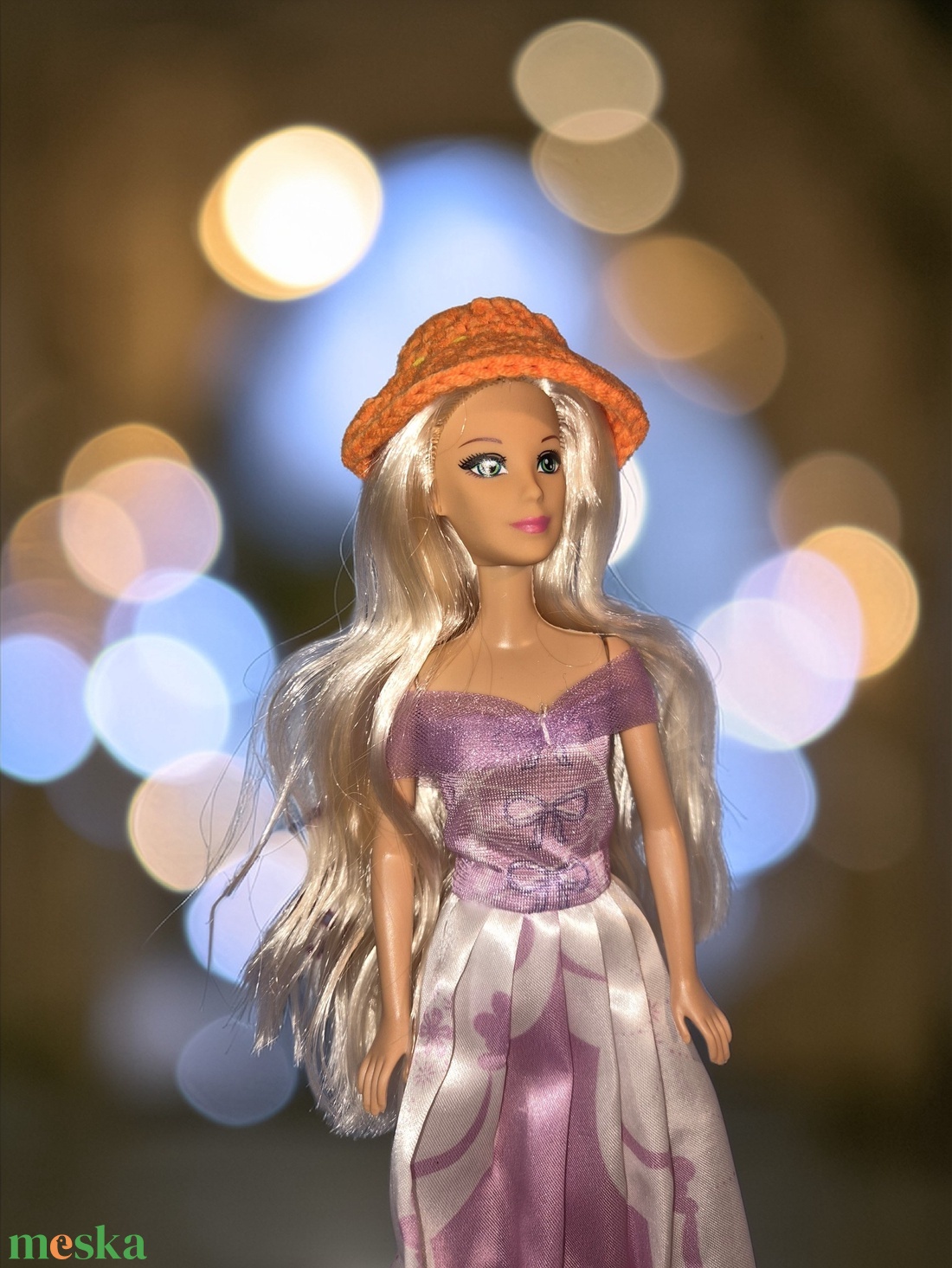 Barbie kalap  - játék & sport - baba & babaház - barbie ruhák - Meska.hu