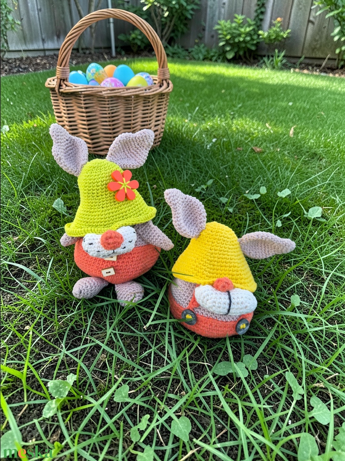 Zöldkalapos Húsvéti Ajándékcsomag! - ünnepi díszek, dekorációk - húsvéti díszek és dekorációk - húsvéti ajándékátadó - Meska.hu