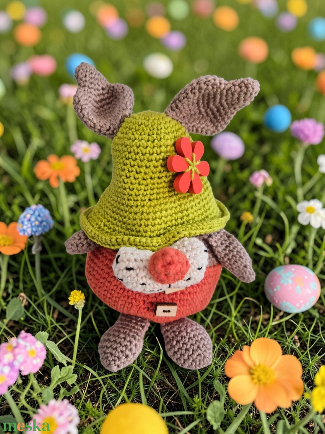 Zöldkalapos Húsvéti Ajándékcsomag! - ünnepi díszek, dekorációk - húsvéti díszek és dekorációk - húsvéti ajándékátadó - Meska.hu