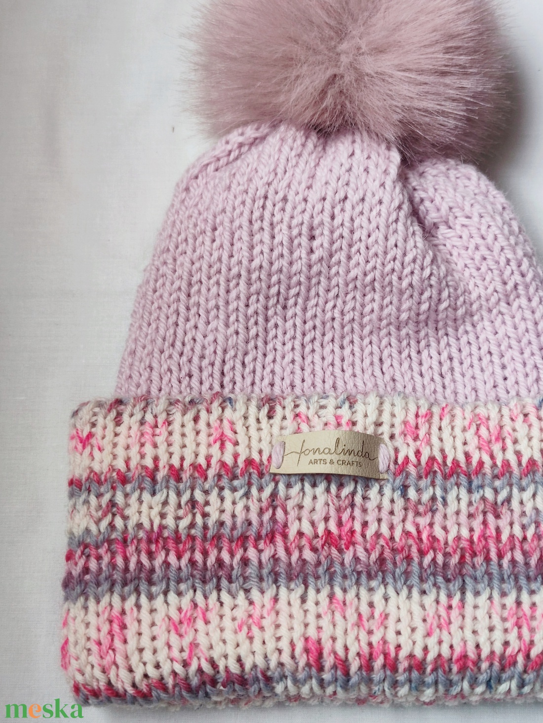 Szeder-inda kötött sapka  - ruha & divat - sál, sapka, kendő - fejpánt - Meska.hu