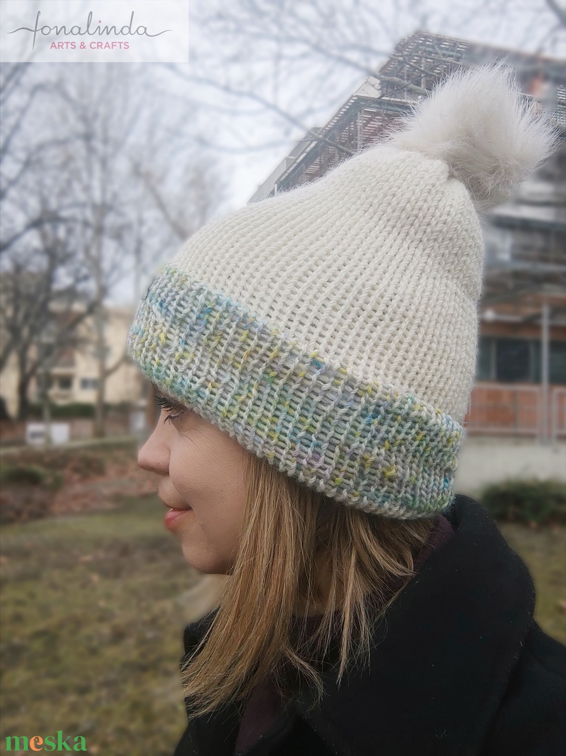 Tavaszv�ró Szederinda - gyapjú sapka  - ruha & divat - sál, sapka, kendő - fejpánt - Meska.hu