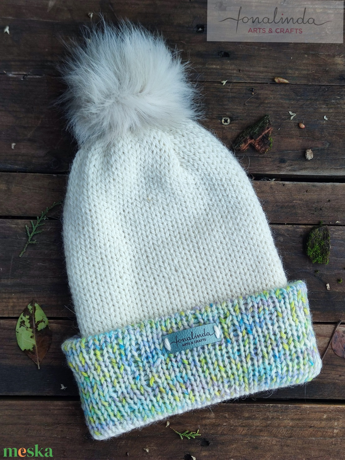 Tavaszv�ró Szederinda - gyapjú sapka  - ruha & divat - sál, sapka, kendő - fejpánt - Meska.hu