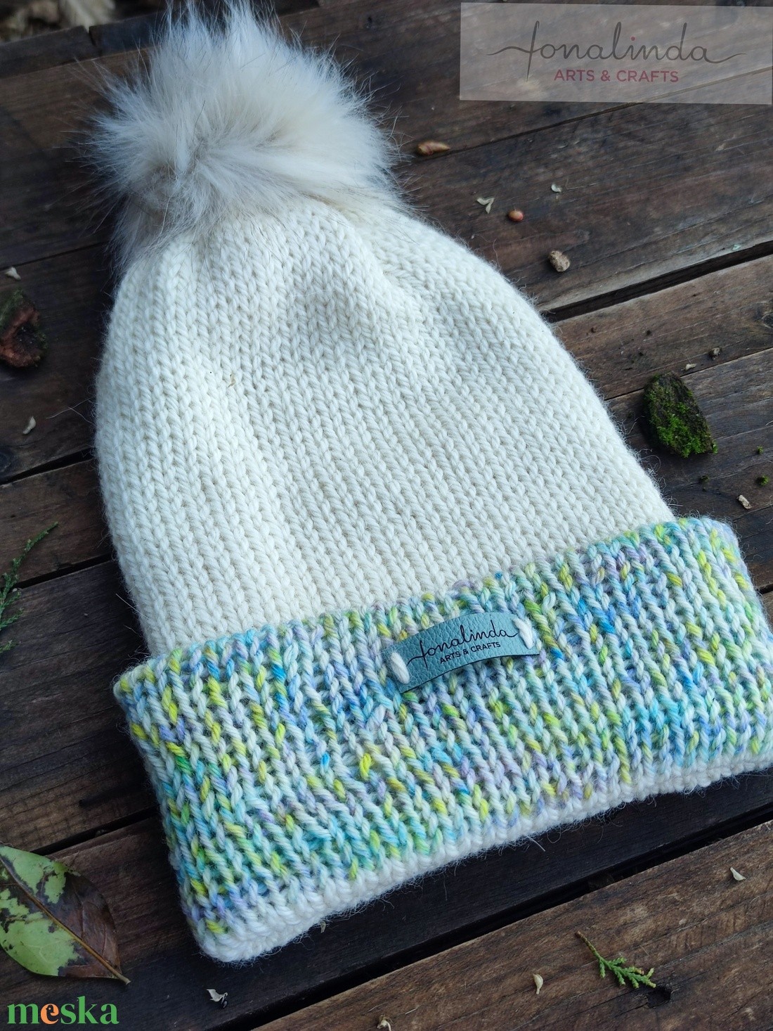 Tavaszv�ró Szederinda - gyapjú sapka  - ruha & divat - sál, sapka, kendő - fejpánt - Meska.hu