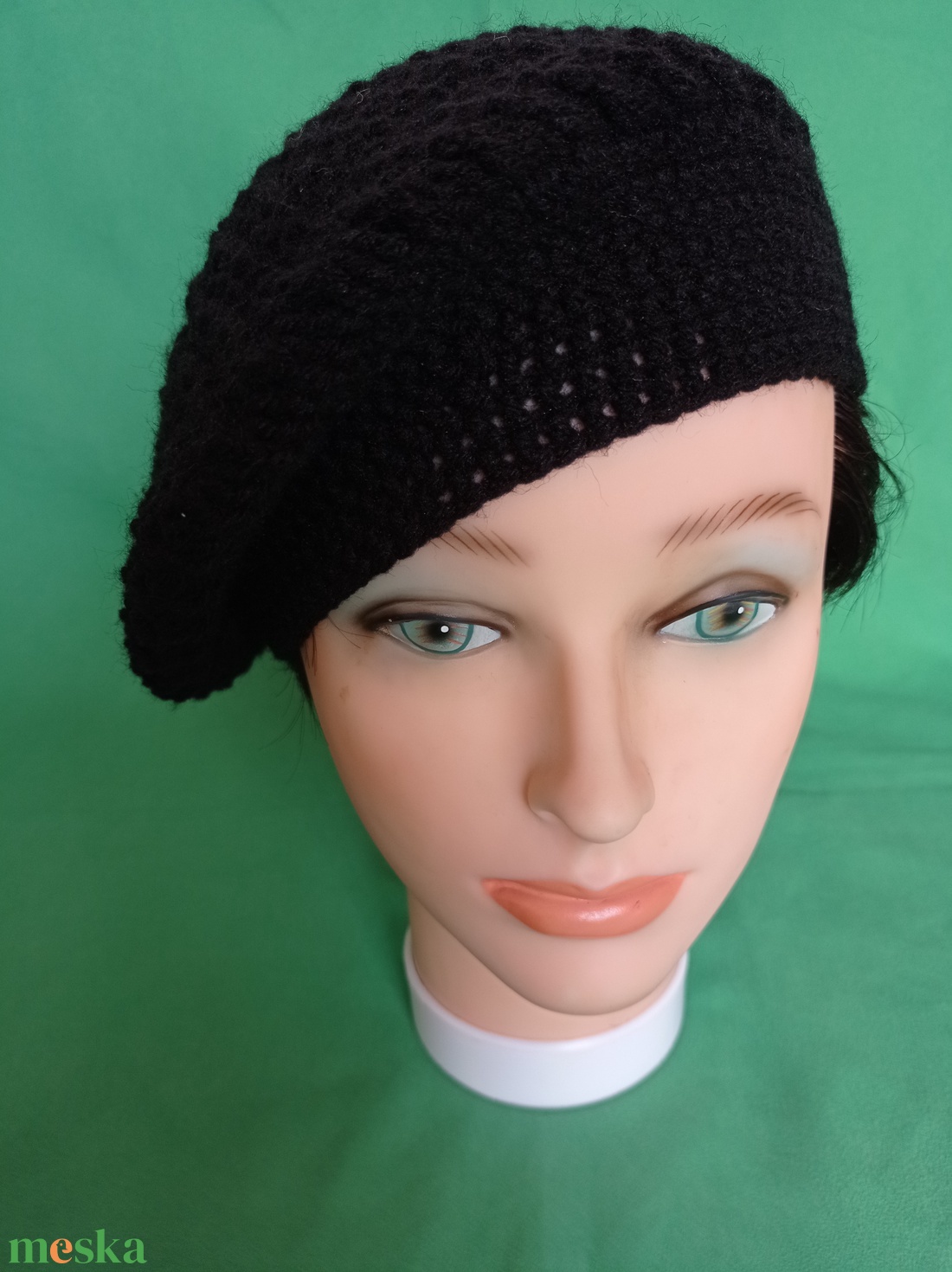 Női barett típusú őszi/tavaszi sapka  - ruha & divat - sál, sapka, kendő - sapka - Meska.hu