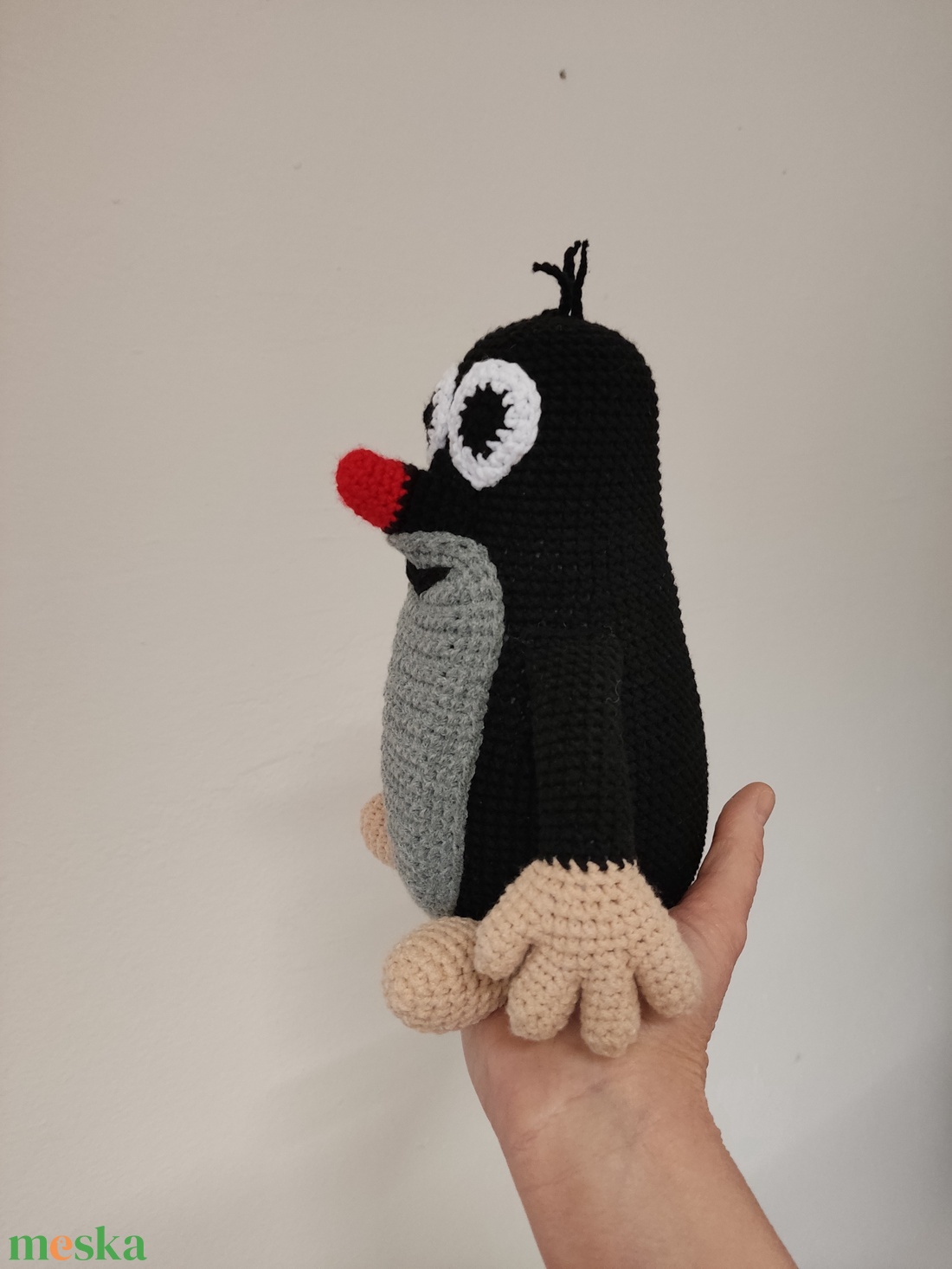 Horgolt Kisvakond - játék & sport - plüssállat & játékfigura - más figura - Meska.hu