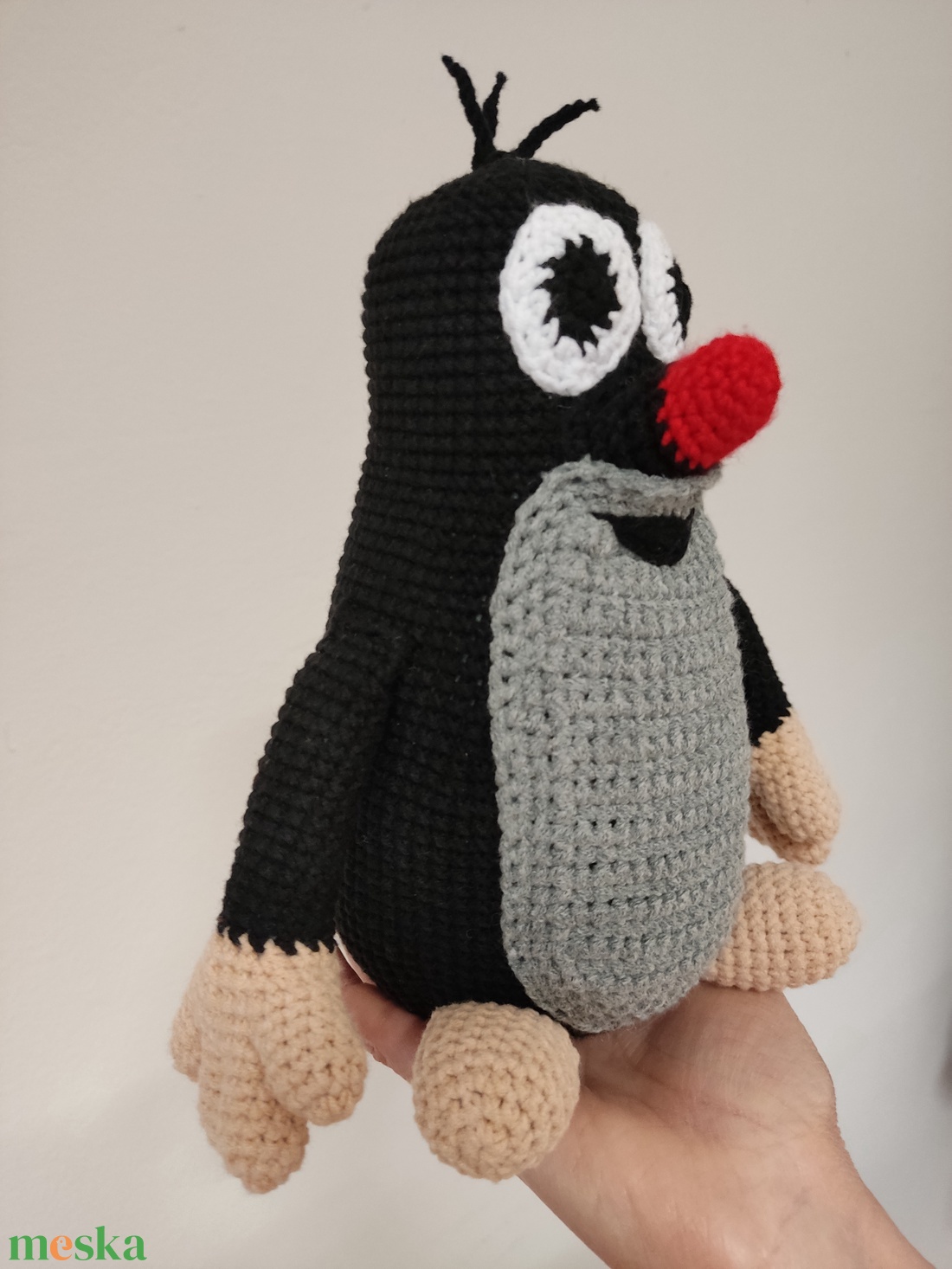 Horgolt Kisvakond - játék & sport - plüssállat & játékfigura - más figura - Meska.hu