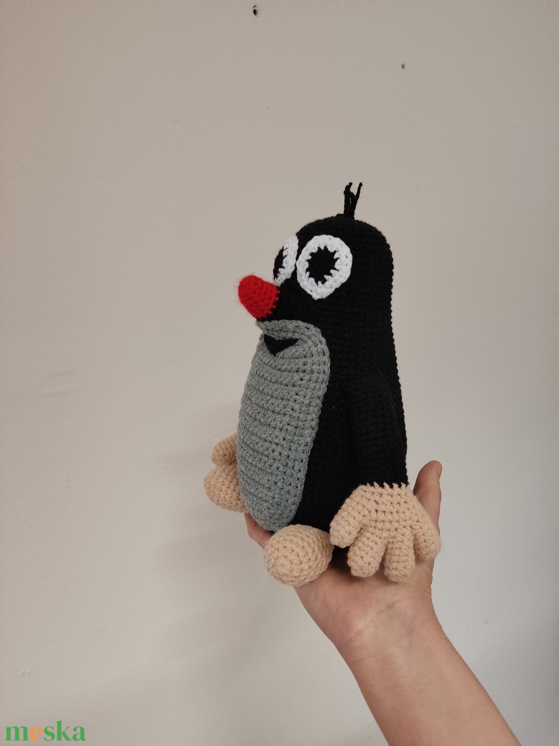 Horgolt Kisvakond - játék & sport - plüssállat & játékfigura - más figura - Meska.hu