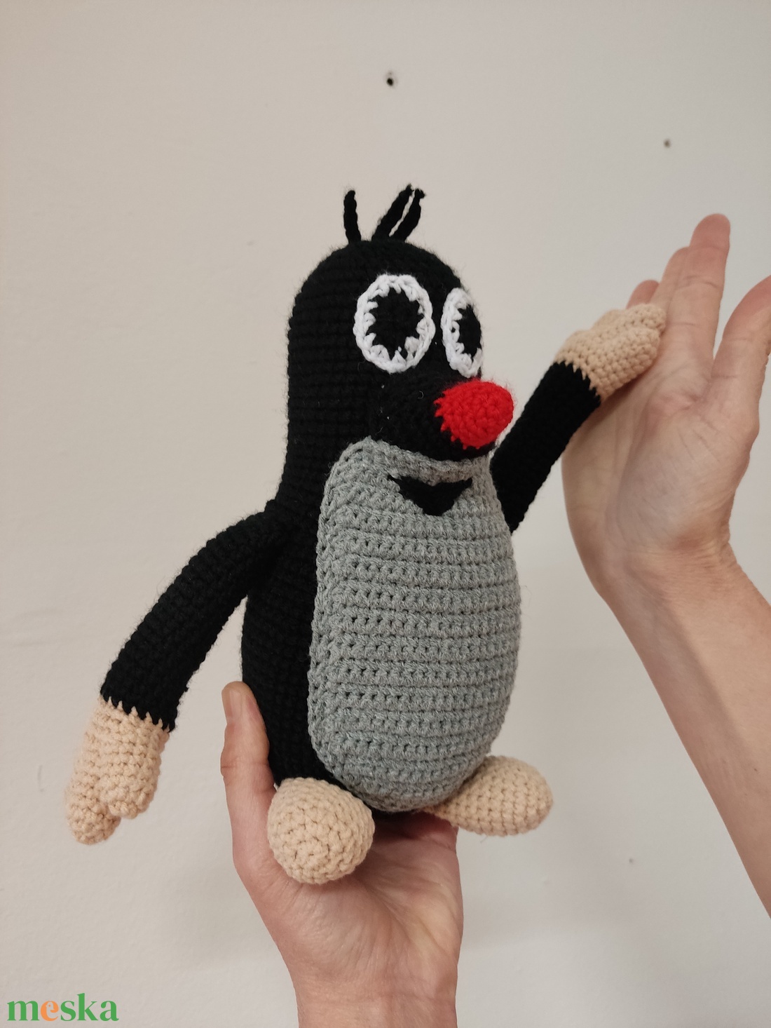 Horgolt Kisvakond - játék & sport - plüssállat & játékfigura - más figura - Meska.hu