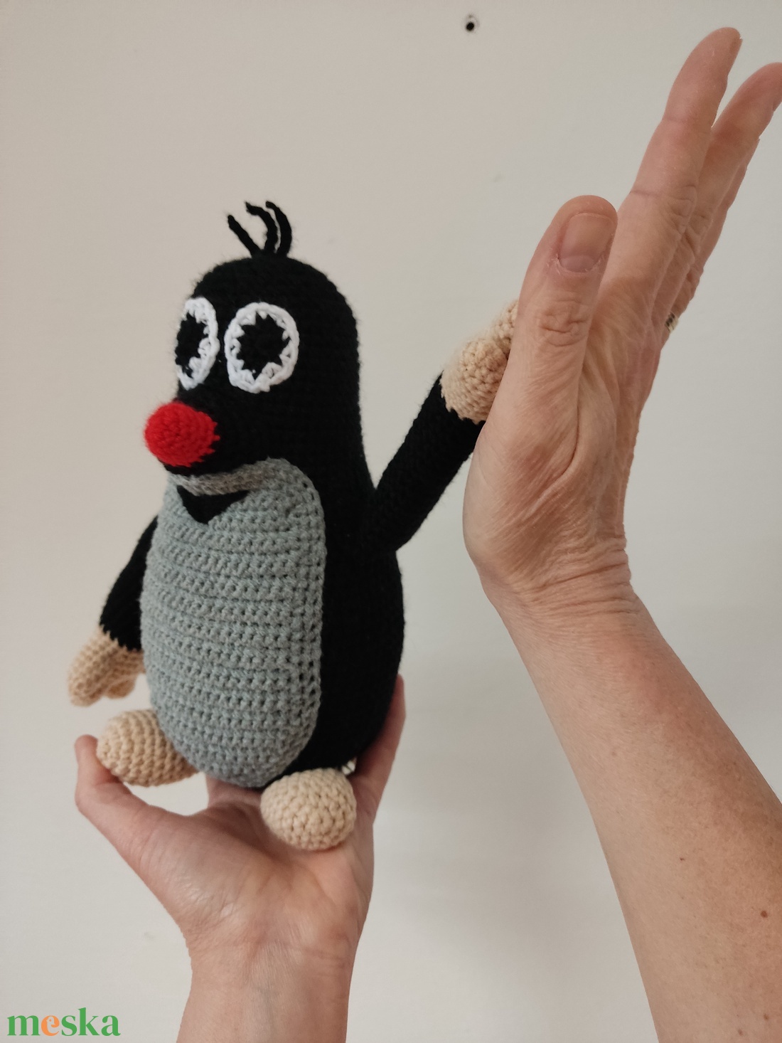 Horgolt Kisvakond - játék & sport - plüssállat & játékfigura - más figura - Meska.hu