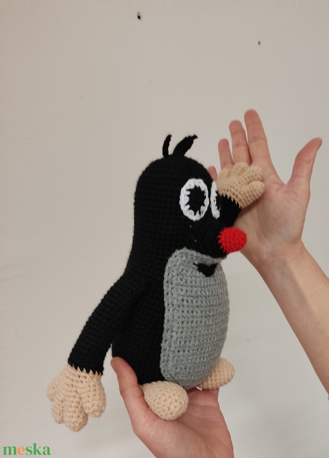 Horgolt Kisvakond - játék & sport - plüssállat & játékfigura - más figura - Meska.hu