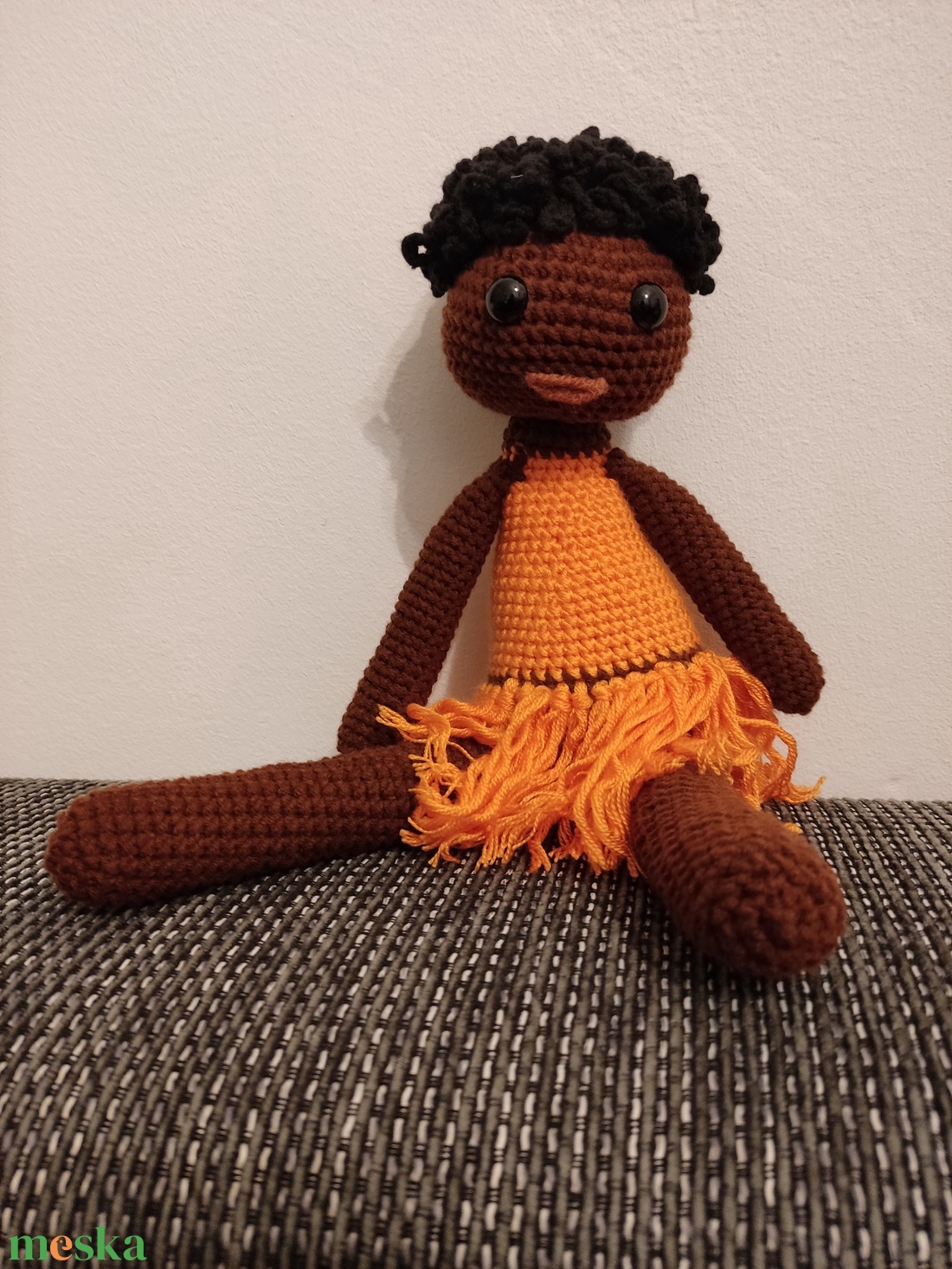 Néger baba - játék & sport - baba & babaház - játékbaba, babakellék - Meska.hu