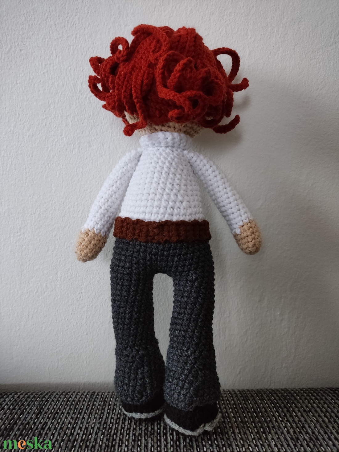 Vörös hajú baba - játék & sport - baba & babaház - játékbaba, babakellék - Meska.hu