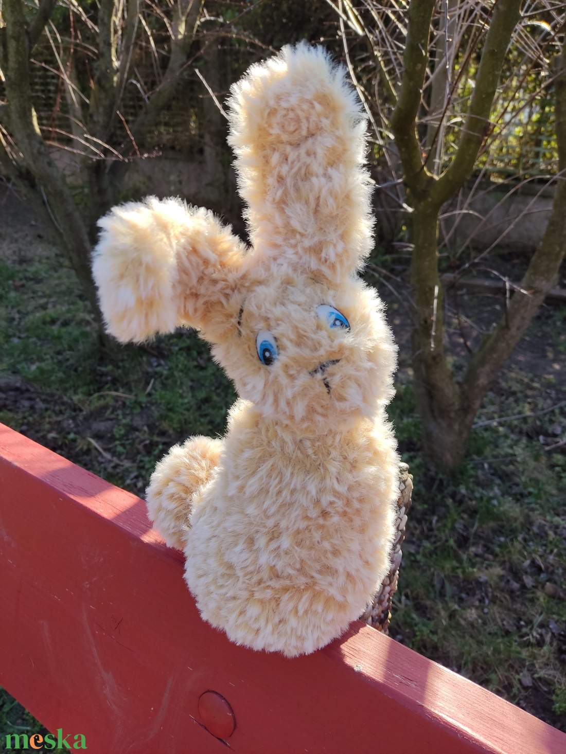 Horgolt nyuszi  - játék & sport - plüssállat & játékfigura - nyuszi - Meska.hu