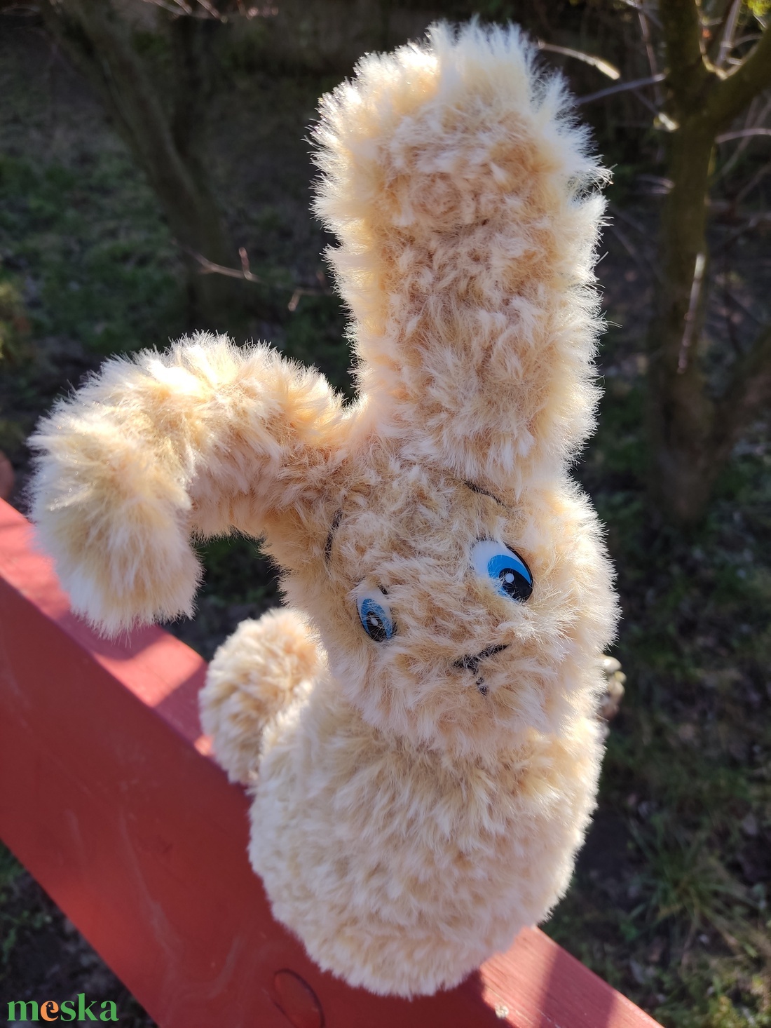 Horgolt nyuszi  - játék & sport - plüssállat & játékfigura - nyuszi - Meska.hu