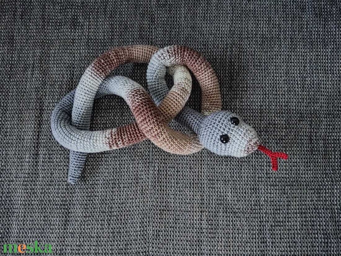 Tekeredik a kígyó - játék & sport - plüssállat & játékfigura - más figura - Meska.hu