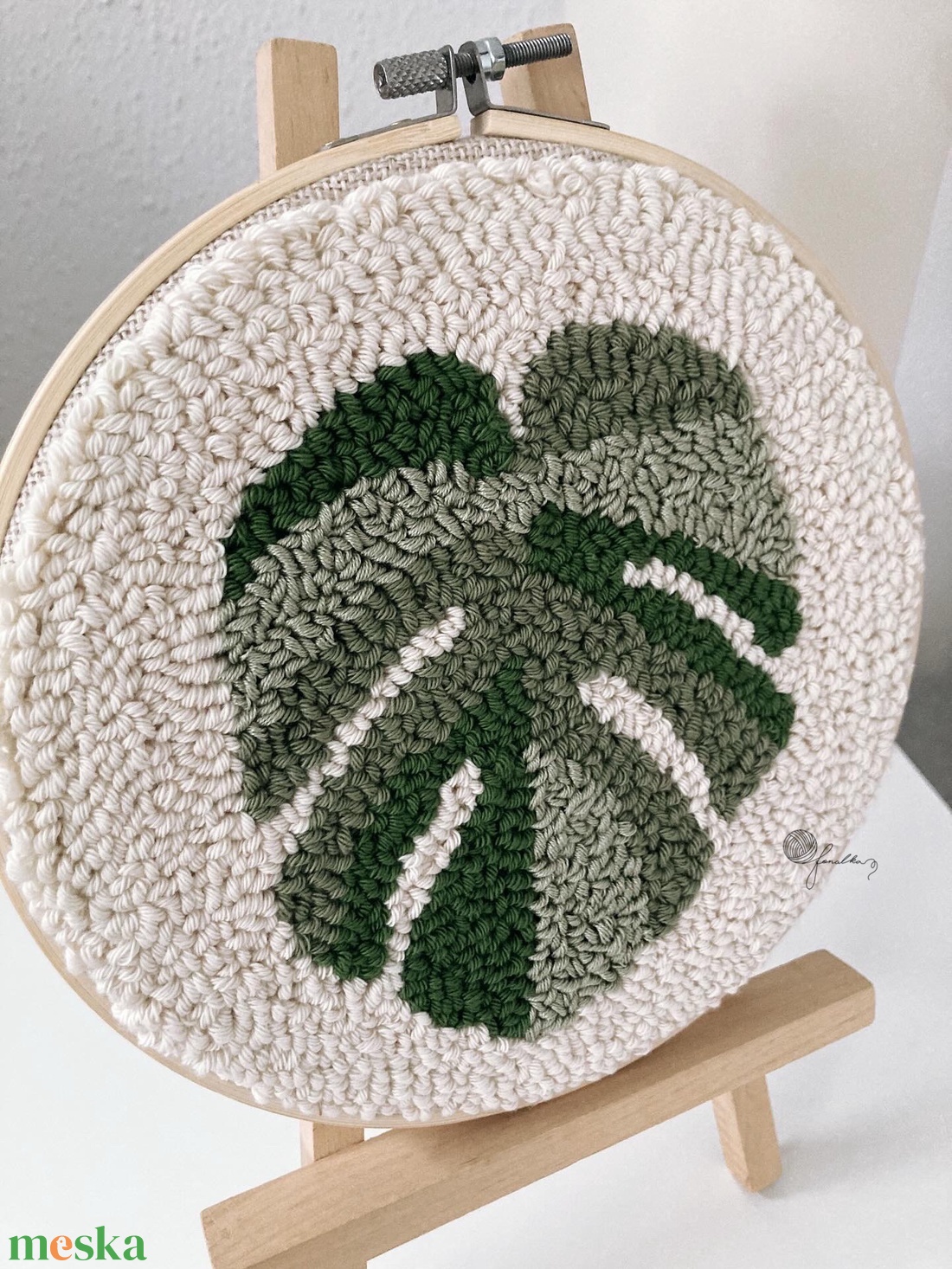 Teli Monstera levél fonalkép, Születésnapra,Házavatóra - otthon & életmód - dekoráció - fali és függő dekoráció - falra akasztható dekor - Meska.hu Teli Monstera levél fonalkép, Születésnapra,Házavatóra - otthon & életmód - dekoráció - fali és függő dekoráció - falra akasztható dekor - Meska.hu