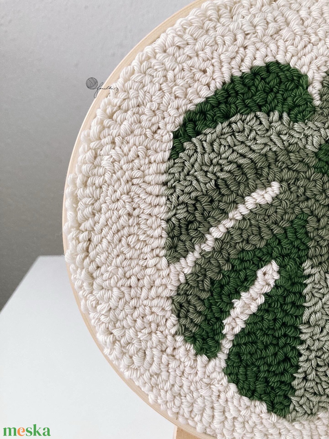 Teli Monstera levél fonalkép, Születésnapra,Házavatóra - otthon & életmód - dekoráció - fali és függő dekoráció - falra akasztható dekor - Meska.hu Teli Monstera levél fonalkép, Születésnapra,Házavatóra - otthon & életmód - dekoráció - fali és függő dekoráció - falra akasztható dekor - Meska.hu