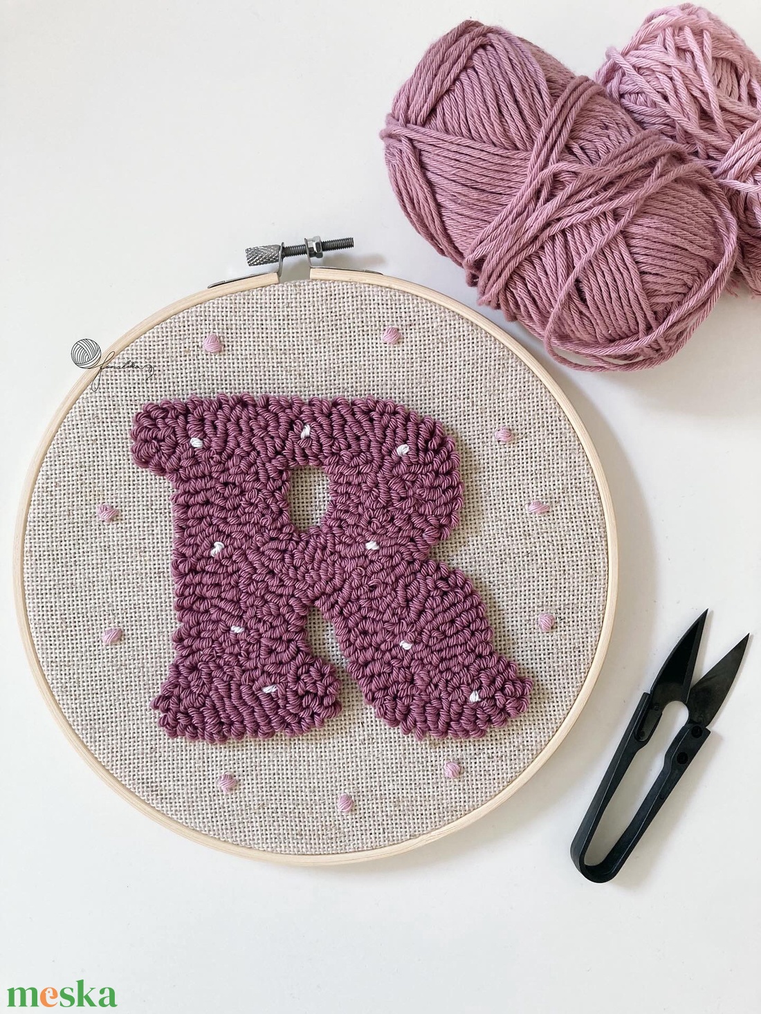 Személyre szabott  R feliratú falikép - otthon & életmód - babaszoba, gyerekszoba - babaszoba kép - Meska.hu