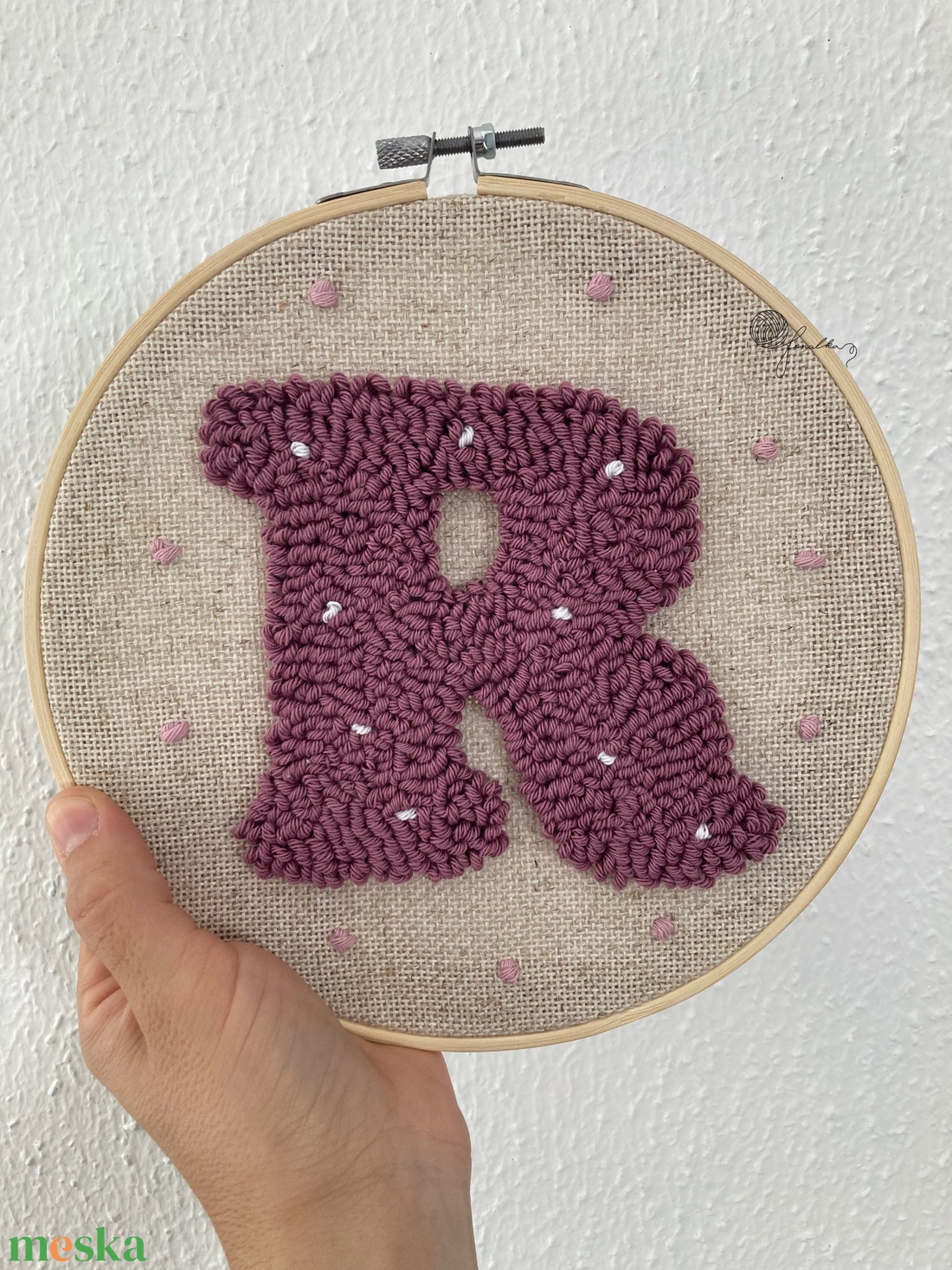 Személyre szabott  R feliratú falikép - otthon & életmód - babaszoba, gyerekszoba - babaszoba kép - Meska.hu