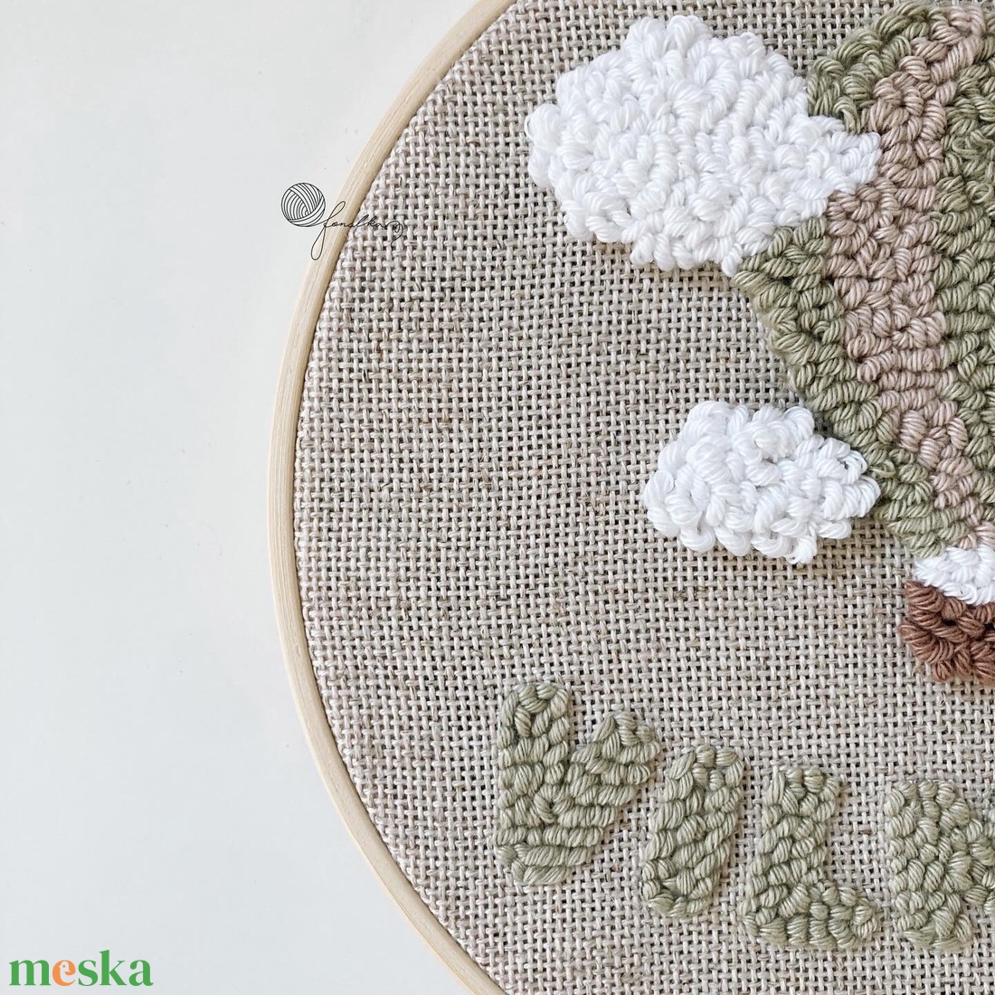 Személyre szabott  hőlégballonos fonalkép - baba - mama - babaszoba dekoráció - babaszoba kép - Meska.hu