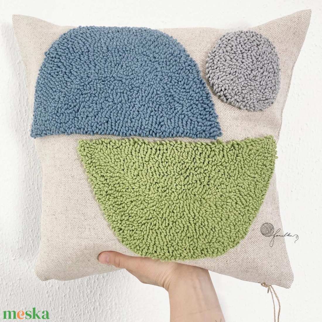 Mintás  díszpárna - otthon & életmód - lakástextil - párna & párnahuzat - díszpárna (belsővel együtt) - Meska.hu