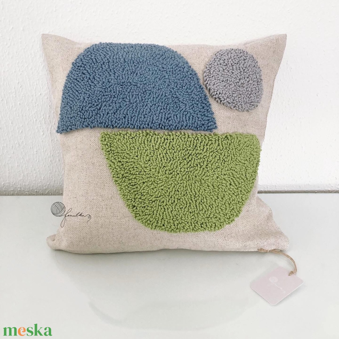 Mintás  díszpárna - otthon & életmód - lakástextil - párna & párnahuzat - díszpárna (belsővel együtt) - Meska.hu