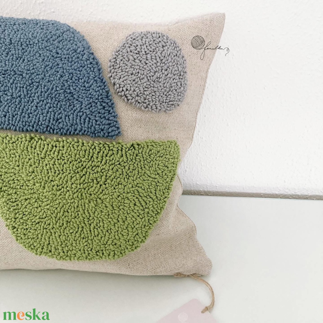 Mintás  díszpárna - otthon & életmód - lakástextil - párna & párnahuzat - díszpárna (belsővel együtt) - Meska.hu